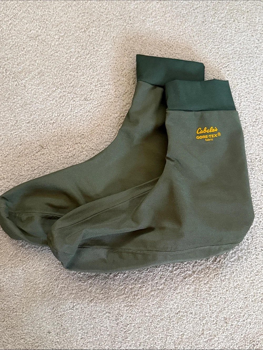 Cabela's Gore-tex Boot Insert Liner Socks Hiking Fishing Camping Gear Size 10
